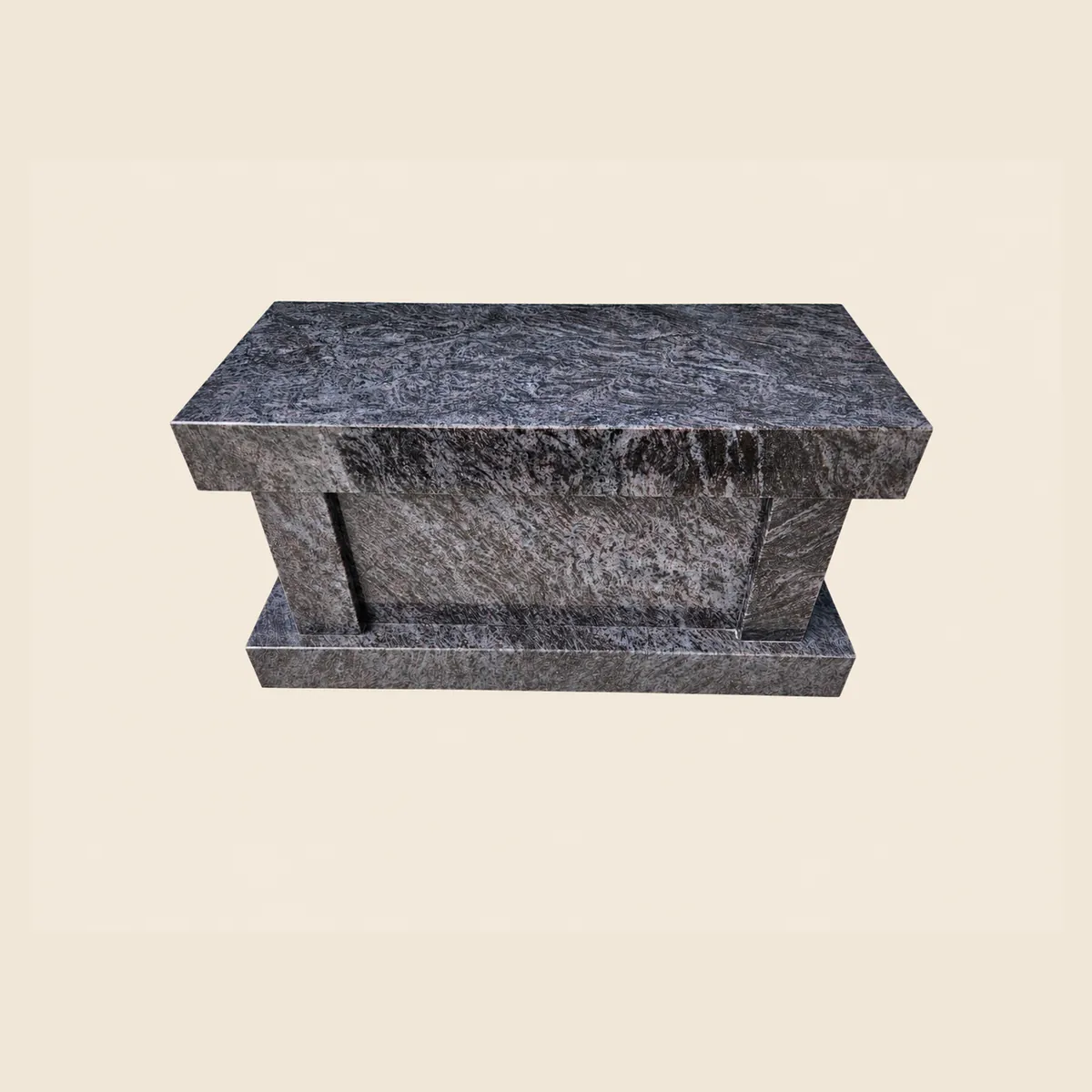 Paradiso granite pedestal bench